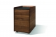Team 7 pisa Schreibtisch Container mit 3 gleiche Laden, Ladenfront in Holz |24